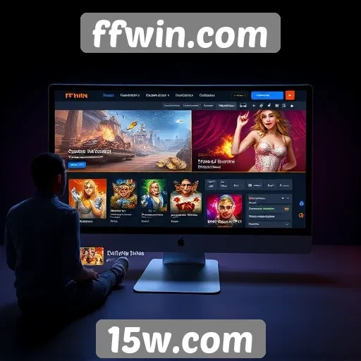 Análise da interface do usuário no ffwin.com
